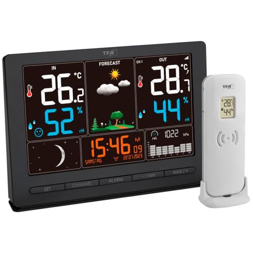 TFA 35.1118.01 NERO SEASON STAZIONE METEO MOD. 35.1118.01 EAN 4009816039316