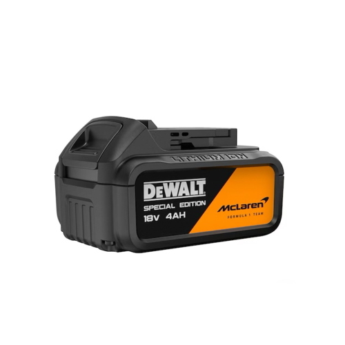 Power Set DeWALT McLaren (2 x 18V 4,0 Ah + DCB1104)
