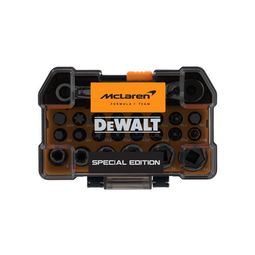 Set punte e bussole DeWALT DT70906-QZ edicin McLaren (24 pezzi)
