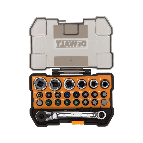 Set punte e bussole DeWALT DT70906-QZ edicin McLaren (24 pezzi)