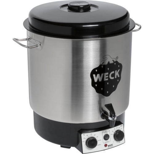 WECK MACCHINA PER CONSERVE INOX CON OROLOGIO E RUBINETTO MOD. 121407 EAN 8717127000579