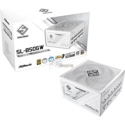 ASROCK STEEL LEGEND SL-850GW 850W ATX 80+ GOLD WHITE MOD. 90-UXS085-GFEABA EAN 4710483949067