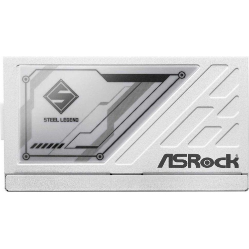 ASROCK STEEL LEGEND SL-850GW 850W ATX 80+ GOLD WHITE MOD. 90-UXS085-GFEABA EAN 4710483949067