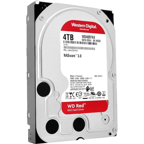 WD Red Plus 4TB, SATA6Gb, 256MB, 5400rpm, 24x7 Mod. WD40EFAX