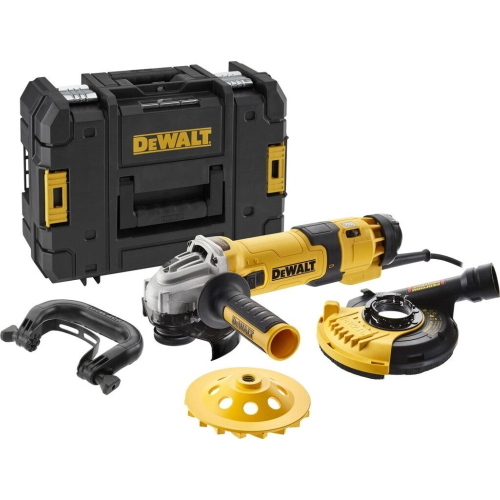 DeWalt DWE4257KT Smerigliatrice angolare 125 mm 1500W + Accessori + Custodia TSTAK