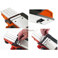 Black Decker KW750K-QS Pialla 2x82mm 17000 giri/min 750W con Valigetta
