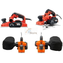 Black Decker KW750K-QS Pialla 2x82mm 17000 giri/min 750W con Valigetta