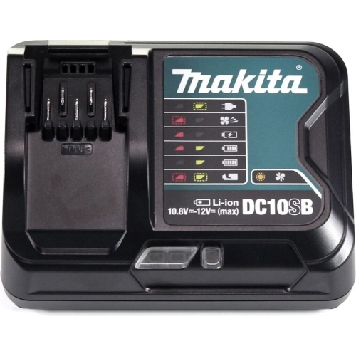 Caricabatterie Makita DC10SB 10,8-12V agli ioni di litio