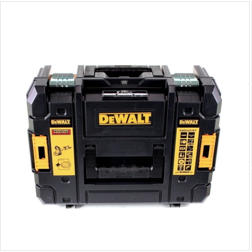 DeWalt DWE4257KT Smerigliatrice angolare 125 mm 1500W + Accessori + Custodia TSTAK