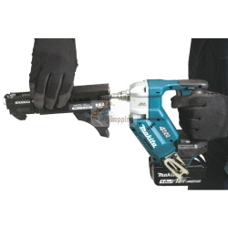 Makita DFR452Z Cacciavite a batteria con alimentazione automatica 20-41 mm 6000 giri/min solo corpo macchina 18V Li-Ion