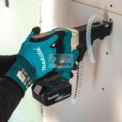 Makita DFR452Z Cacciavite a batteria con alimentazione automatica 20-41 mm 6000 giri/min solo corpo macchina 18V Li-Ion