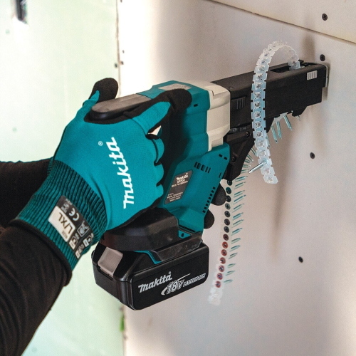 Makita DFR452Z Cacciavite a batteria con alimentazione automatica 20-41 mm 6000 giri/min solo corpo macchina 18V Li-Ion