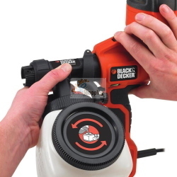 Pistola a spruzzo Black Decker HVLP200-QS 1200 ml 400 W