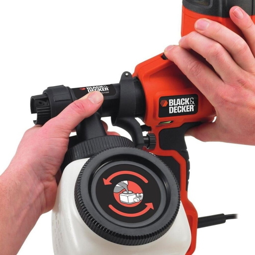 Pistola a spruzzo Black Decker HVLP200-QS 1200 ml 400 W