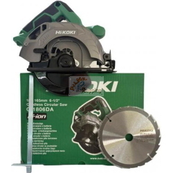 Sega circolare a batteria Hikoki C1806DAW4Z 165 mm 3800 giri/min solo corpo macchina 18V Li-Ion