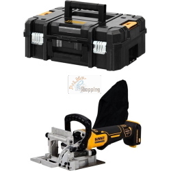 DeWalt DCW682NT-XJ fresa a biscotto cordless 102 mm 9000 giri/min 18V Li?Ion