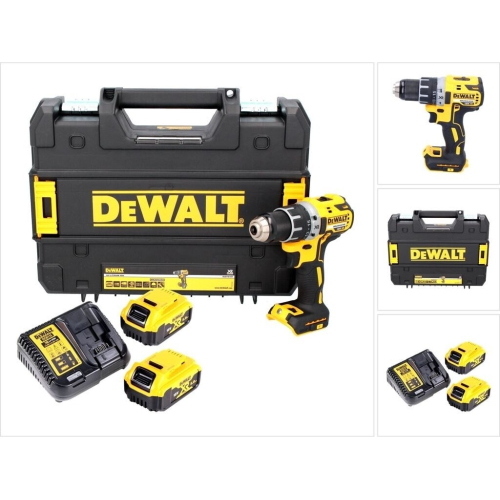 DeWalt DCD791P2-QW trapano avvitatore senza fili 18V 2×5Ah con TSTAK