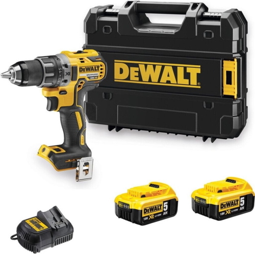 DeWalt DCD791P2-QW trapano avvitatore senza fili 18V 2×5Ah con TSTAK