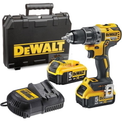 DeWalt DCD791P2-QW trapano avvitatore senza fili 18V 2×5Ah con TSTAK