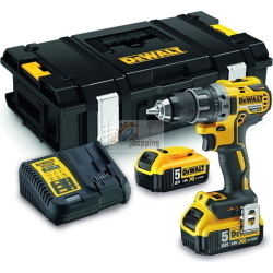 DeWalt DCD791P2-QW trapano avvitatore senza fili 18V 2×5Ah con TSTAK