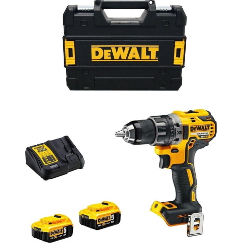 DeWalt DCD791P2-QW trapano avvitatore senza fili 18V 2×5Ah con TSTAK