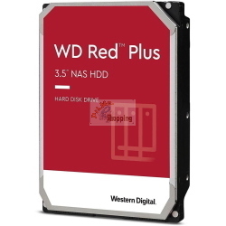 WD Red Plus 4TB, SATA6Gb, 128MB, 5400rpm, 24x7 Mod. WD40EFZZ