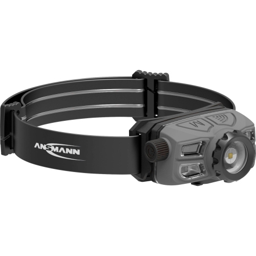 Ansmann HD450FRS fanalino frontale dimmerabile con batteria Li-Ion integrata e ricarica USB-C.