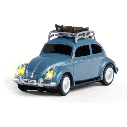 Carson presenta il modellino radiocomandato VW Beetle Wintersport in scala 1:87 con tecnologia 2,4 GHz, pronto all'uso.