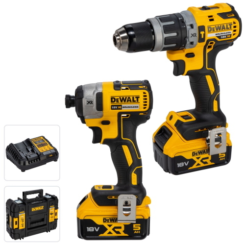 DeWalt DCK266P2T-QW è un set di utensili a batteria progettato per offrire potenza e versatilità nei lavori di fai da te e professionali.