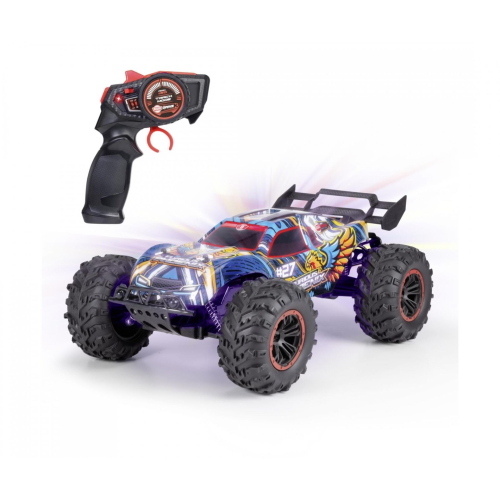 Dickie Furious Phoenix è un veicolo radiocomandato RTR pronto all'uso con sistema a 2,4 GHz per una guida senza interferenze.