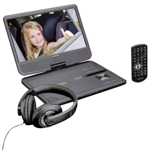 Il Lenco DVP-1010BK nero è un dispositivo elettronico del marchio Lenco di colore nero.