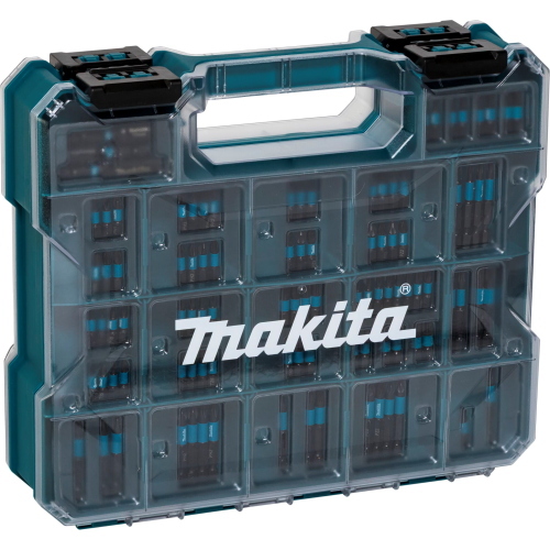 Makita E-24826 Impact Black Bit-Set 100-tlg., set professionale di 100 inserti per avvitatori a percussione.