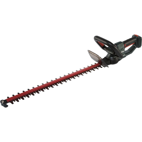 Metabo HS 18 LTX 65 V è un tagliasiepi a batteria professionale da 18V del sistema cordless Metabo, ideale per la potatura di siepi e arbusti.