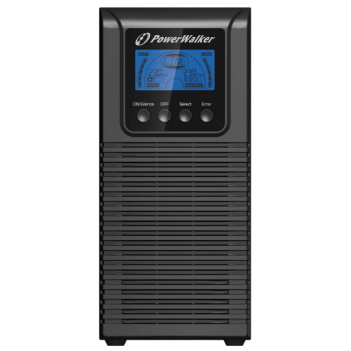 PowerWalker VFI 1000 TGS è un UPS online doppia conversione 1000 VA / 900 W per proteggere da blackout e disturbi di rete.