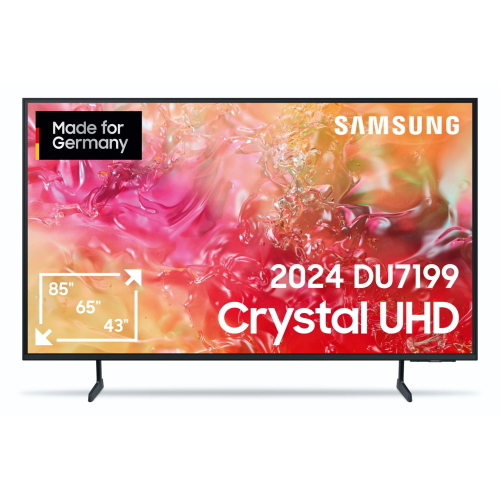 Samsung GU65DU7199UXZG è un televisore 4K della serie DU con schermo da 65 pollici e tecnologia PurColor per immagini vivide e naturali.
