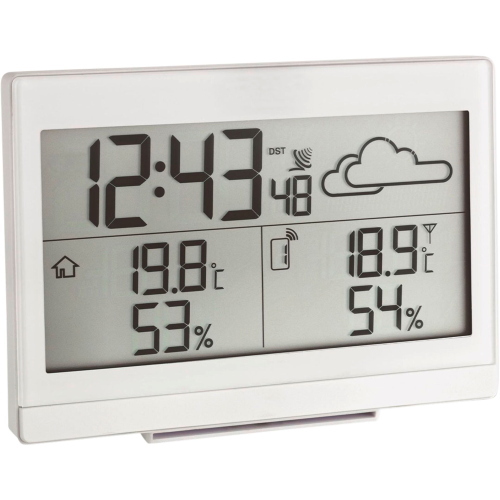 TFA 35.1135.02 CASA Wetterstation è una stazione meteorologica della serie CASA, ideale per monitorare le condizioni climatiche domestiche con precisione.