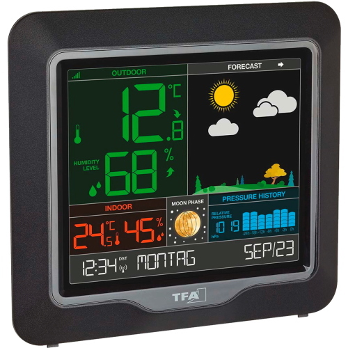 TFA 35.1150.01 Season è una stazione meteorologica radio-controllata per il monitoraggio delle condizioni atmosferiche.