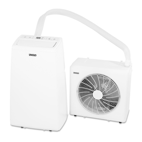 Unold 86340 è un condizionatore d'aria portatile mobile split per il raffrescamento domestico con designazione 12 K.
