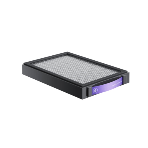XTool SafetyPro AP2 V1.0 Ultra Dense Carbon Mesh Filter, filtro a carbonio attivo di ricambio per purificatore d'aria, con maglia ultra densa per massima adsorbimento di particelle e odori.