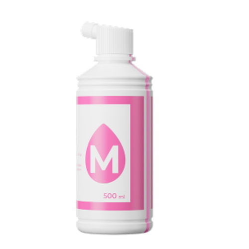 XTool Selected Apparel Printer Ink-Magenta 500 ml è l'inchiostro magenta per stampanti tessili xTool Apparel Printer.