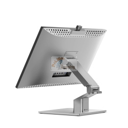 Alogic Clarity Pro Touch 27 pollici UHD 4K monitor touch con supporto pieghevole Fold Stand per interazione diretta.
