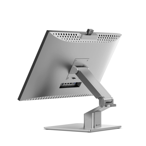 Alogic Clarity Pro Touch 27 pollici UHD 4K monitor touch con supporto pieghevole Fold Stand per interazione diretta.