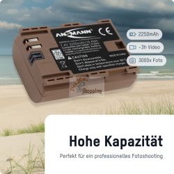 Ansmann A-Can LPE6 NH è una batteria ricaricabile progettata per applicazioni specifiche con prestazioni affidabili.
