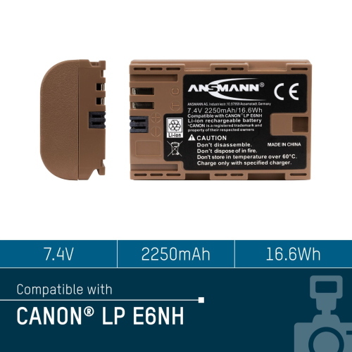 Ansmann A-Can LPE6 NH è una batteria ricaricabile progettata per applicazioni specifiche con prestazioni affidabili.