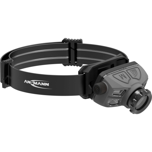 Ansmann HD450FRS fanalino frontale dimmerabile con batteria Li-Ion integrata e ricarica USB-C.