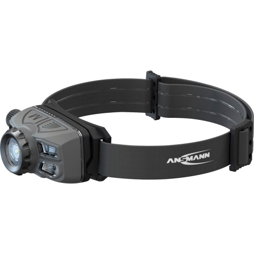 Ansmann HD450FRS fanalino frontale dimmerabile con batteria Li-Ion integrata e ricarica USB-C.