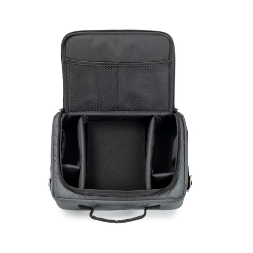 B&W drone.bag TEX.117, borsa tecnica progettata per il trasporto e la protezione del drone DJI Neo 2 con scomparti interni dedicati.