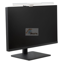 BenQ Screenbar Pro è una lampada da monitor in argento dal design compatto, ideale per illuminare la scrivania senza ingombro.