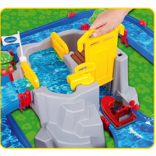 BIG AquaPlay MountainLake Wasserbahn è un set da gioco acquatico della linea AquaPlay, ideale per creare percorsi d’acqua dinamici all’aperto.