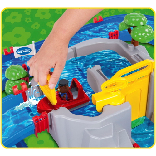 BIG AquaPlay MountainLake Wasserbahn è un set da gioco acquatico della linea AquaPlay, ideale per creare percorsi d’acqua dinamici all’aperto.